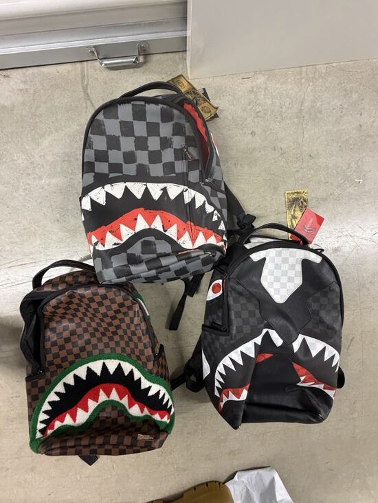 Sprayground Handbags - Sprayground - Limited Edition Lot Of 3